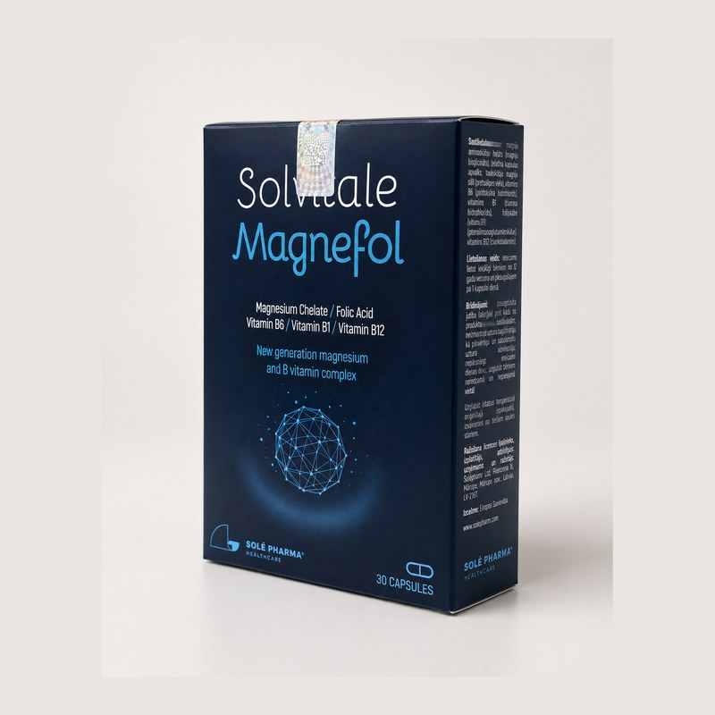 Solvitale Magnefol magie hữu cơ và acid folic